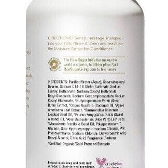 New Raw Sugar The Moisture Smoothie Conditioner, 18 oz - Picture 2 of 2